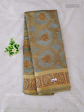 Chandika Silk Flowers Flower Gray Gold