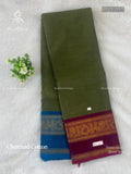 Chettinad Cotton Ganga Jamuna Plain Mango Peacock Paasi Green Magenta