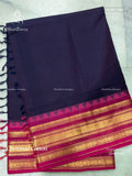 Chettinad Cotton Plain Chakra Violet Pink