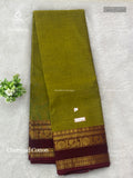 Chettinad Cotton Plain Peacock Chakra Dual Shade Green Maroon