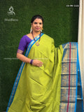 Chettinad Cotton Plain Mango Elachi Green Rama Blue
