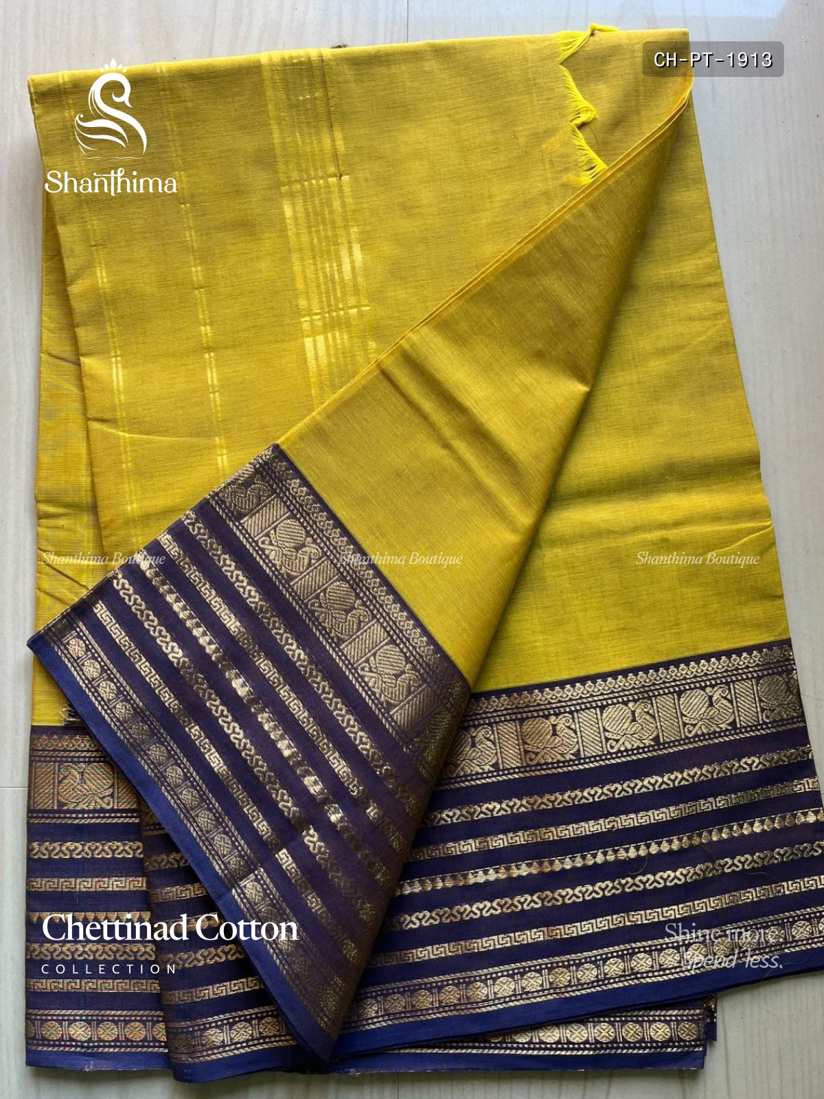 Chettinad Cotton Plain Temple Chakra Peacock Temple Peacock Lemon Violet
