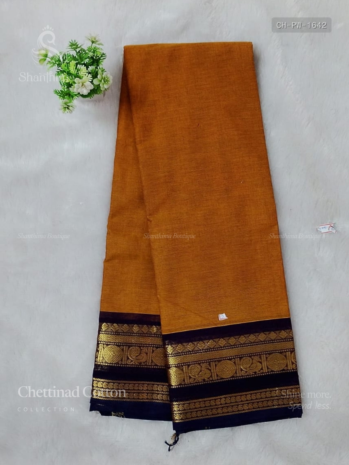 Chettinad Cotton Plain Mango Peacock Chakra Mustard Dark Violet