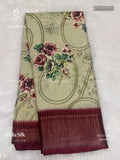 Dola Silk Flowers Diamond Stone Light Gray Magenta