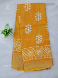 Dola Silk Leaf Diamond Stone Mango Gold
