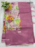 Digital Softy Flowers Flower Baby Pink Pink