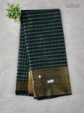 Celebrity Sridevi Flowers Peacock Flower Dark Green Gold