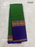Narayanpet  Plain Peacock Big Border Green Violet