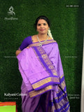 Kalyani Cotton Buttas Mango Lavender Violet