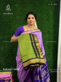 Kalyani Cotton Buttas Peacock Mehendi Green Black