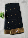 Katan Silk Buttas Stripes Black Gold
