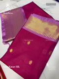 Semi Katan Silk Flowers Flower Magenta Lavender