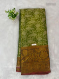 One Gram Gold Flowers Flower Parrot Green Red