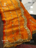 Space Silk Buttas Chakra Vibrant Orange Vibrant Orange