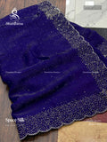 Space Silk Stones Diamond Stone Peacock Violet Violet