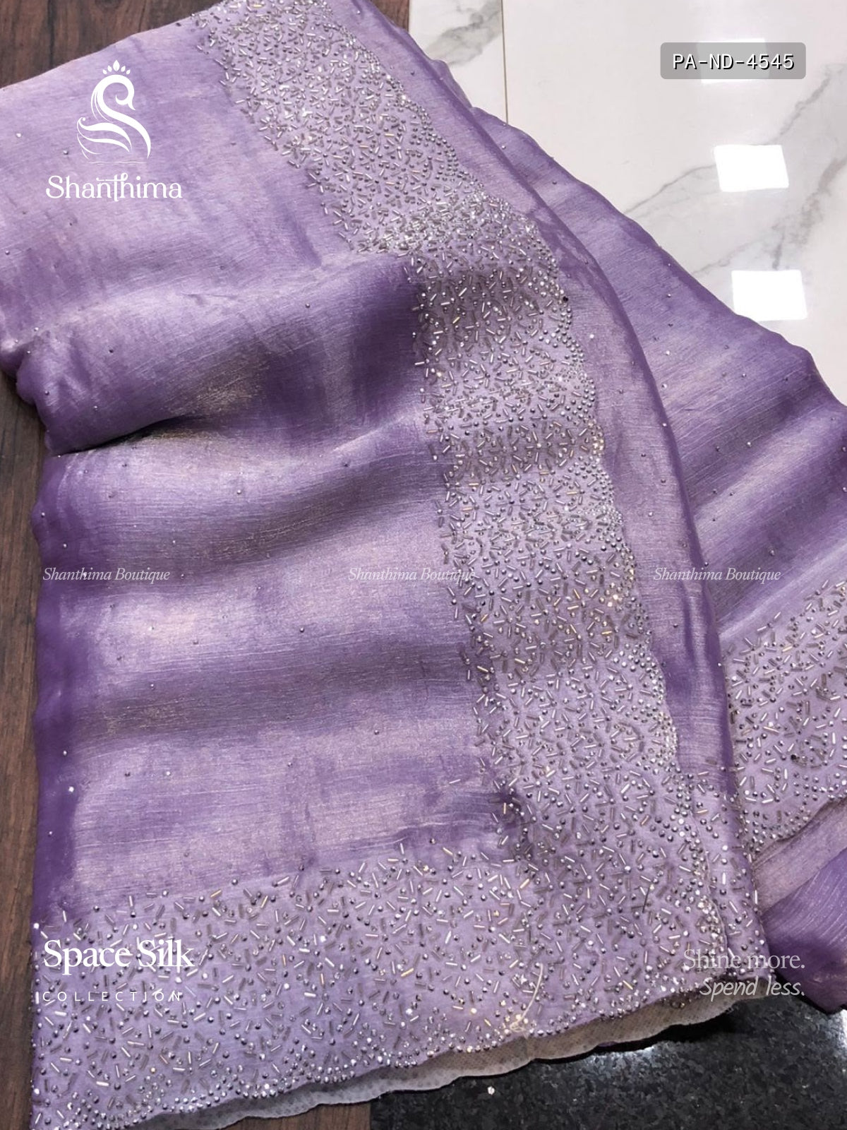 Space Silk Stones Diamond Stone Peacock Lavender Lavender