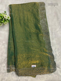 Space Silk Stones Flower Dual Shade Green Dual Shade Green