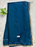 Space Silk Plain Diamond Stone Peacock Peacock Blue Peacock Blue