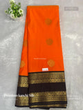Premium Kanchi Flowers Flower Vibrant Orange Dark Brown