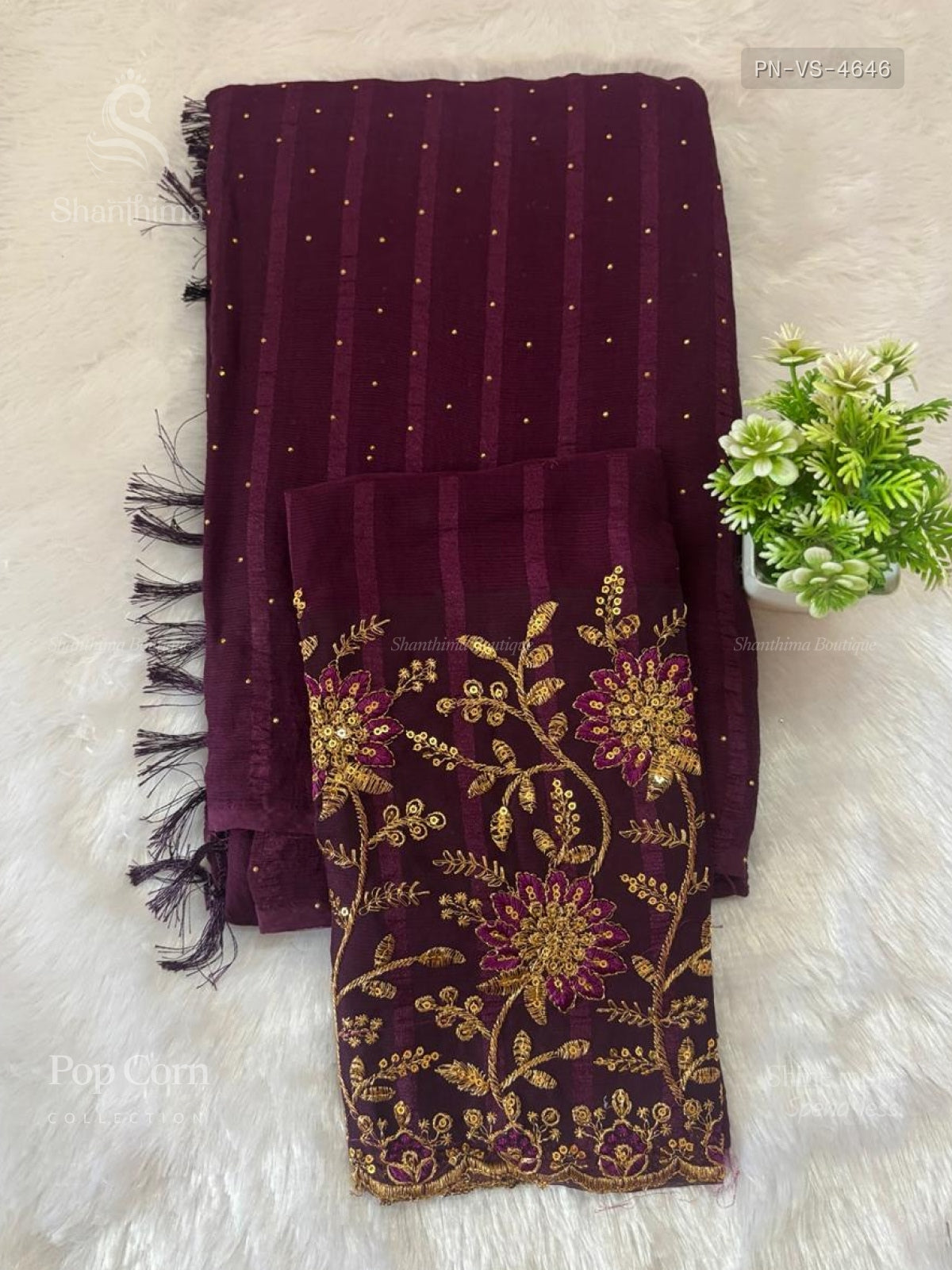 Pop Corn Vertical Stripes Stripes Wine Wine