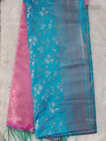 Soft Silk Flowers Flower Sky Blue Pink