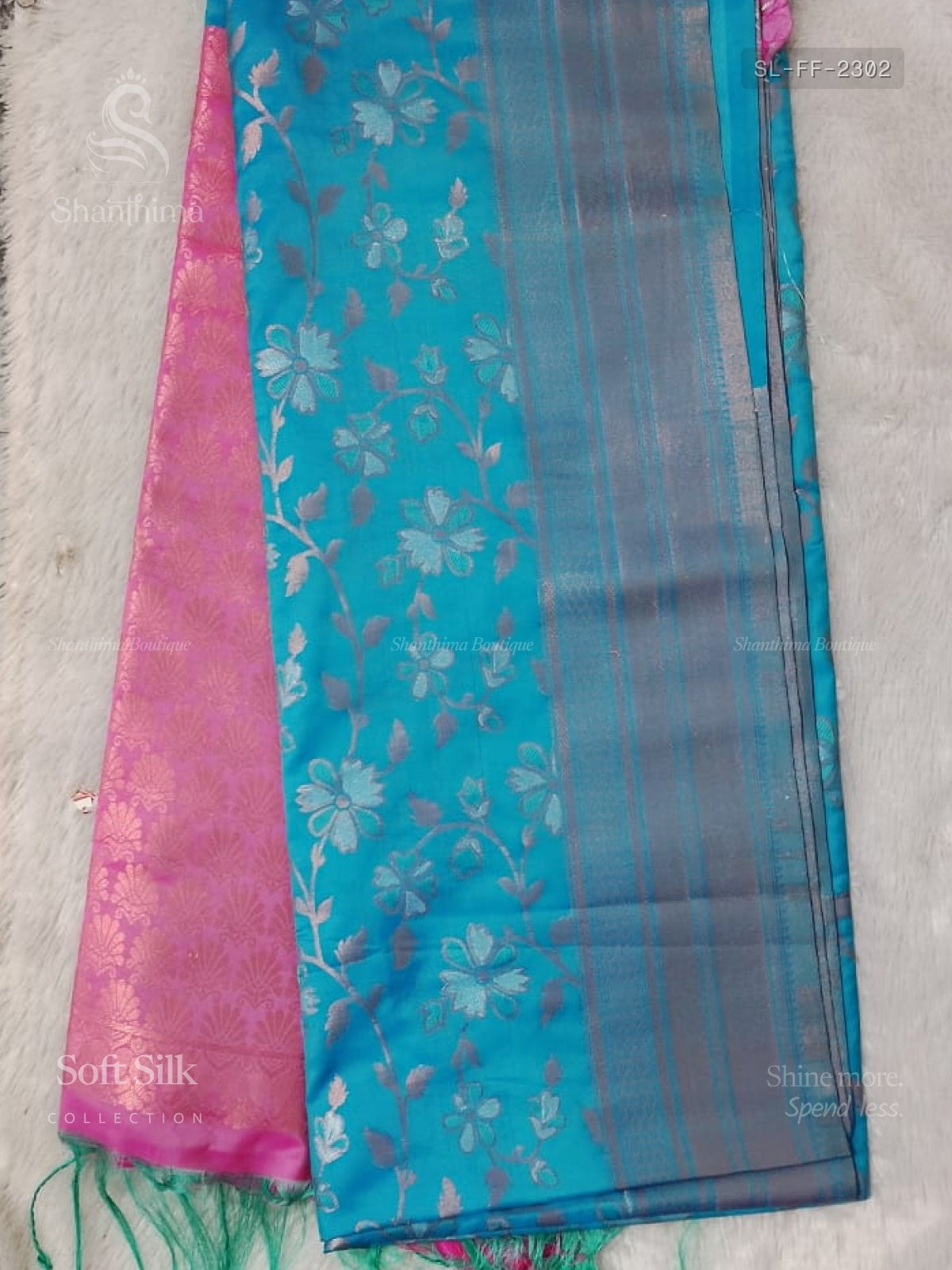 Soft Silk Flowers Flower Sky Blue Pink