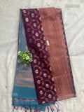 Soft Silk Flowers Flower Wine Peacock Blue