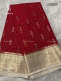 Warm Silk Flowers Flower Red White