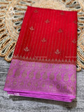 Warm Silk Flowers Mango Peacock Chakra Red Baby Pink