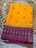 Warm Silk Flowers Mango Peacock Chakra Yellow Magenta
